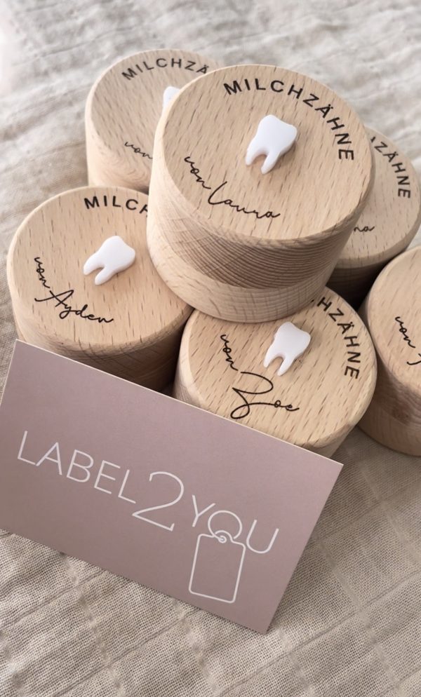 Personalised tooth box