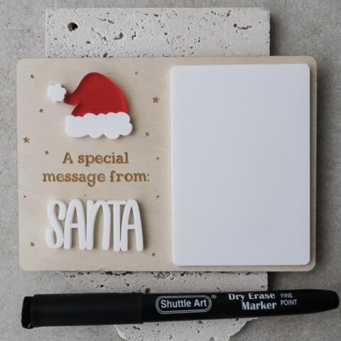 Notizblock von Santa