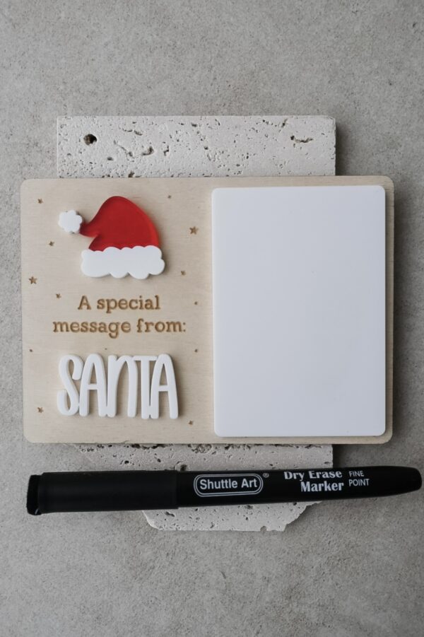 Notizblock von Santa