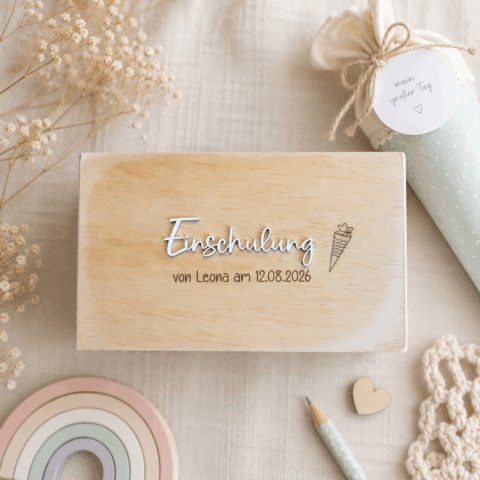 Erinnerungskiste Einschulung