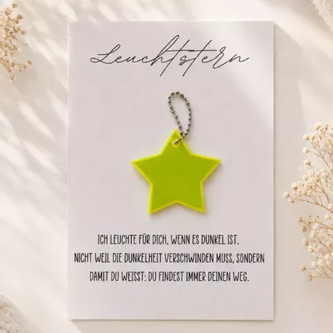Leuchtstern zur Einschulung
