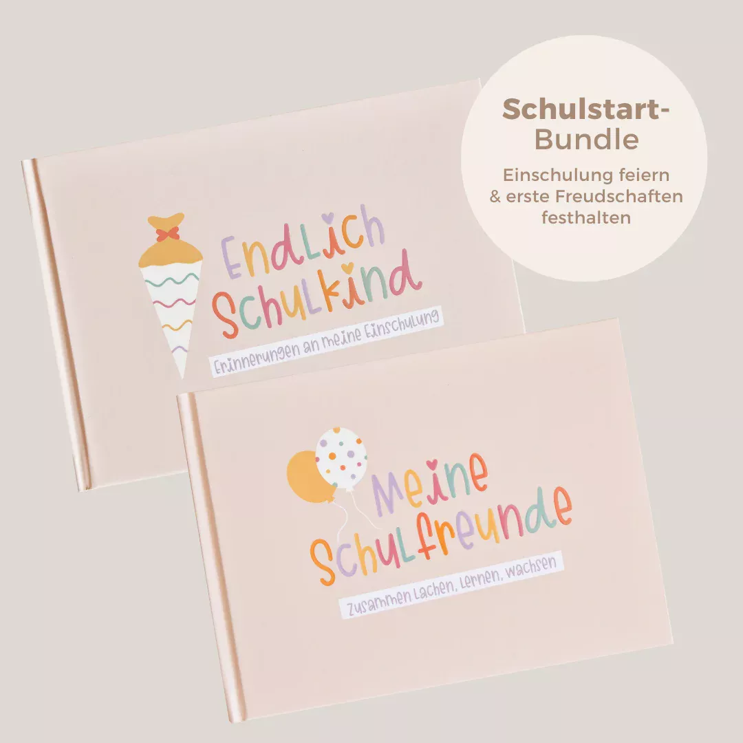 Bundle Einschulungs- & Freundebuch