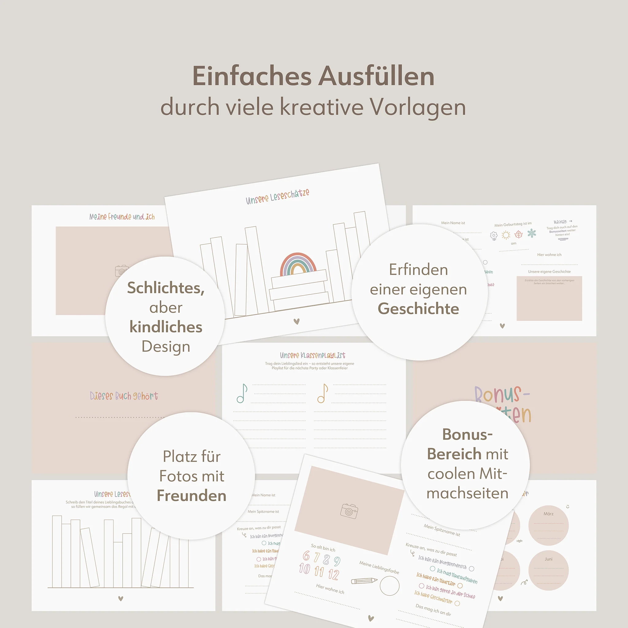 Freundebuch Schule "Meine Schulfreunde" – Bild 6