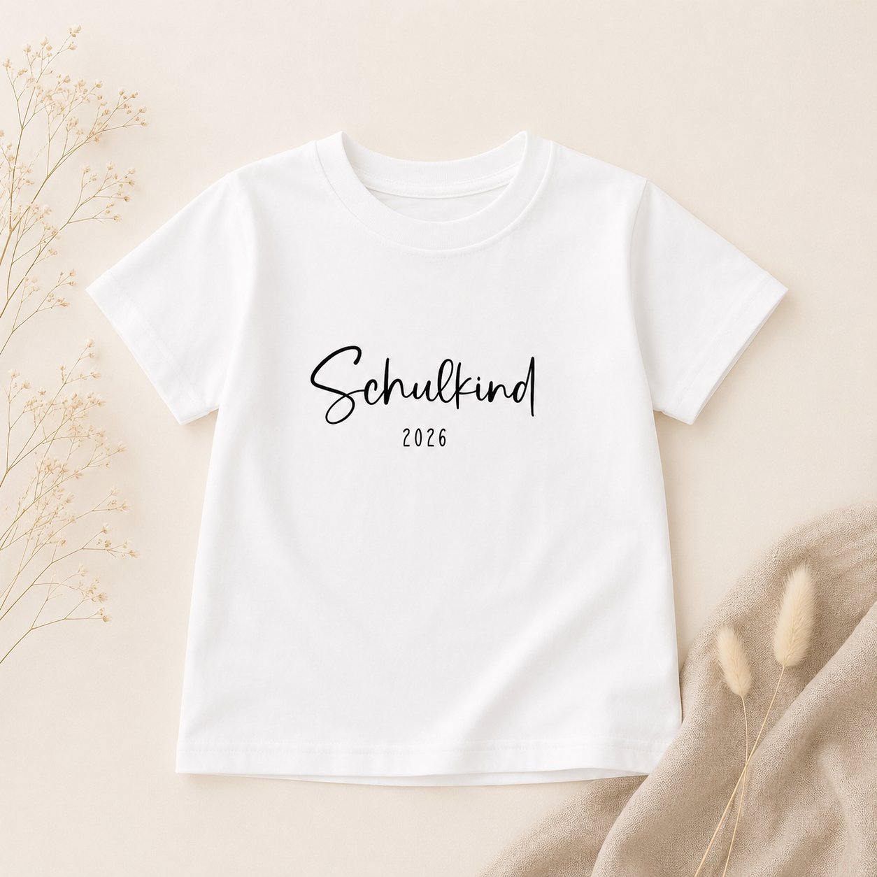 Schulkind 2026 Aufbügelmotiv