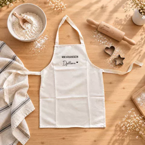 Personalisierte Kinderschürze mit Name